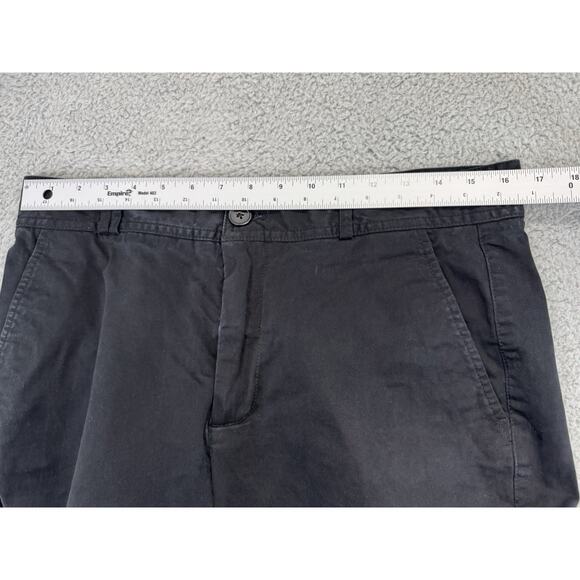 I Love Ugly ILU Pants Men's Large 33x25 Black Regular Fit Stretch Cotton - Picture 11 of 14